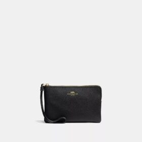 Handgelenktasche mit Reißverschluss an der Ecke