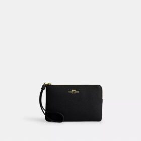 Handgelenktasche mit Reißverschluss an der Ecke