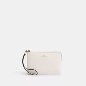 Handgelenktasche mit Reißverschluss an der Ecke