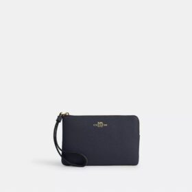 Handgelenktasche mit Reißverschluss an der Ecke
