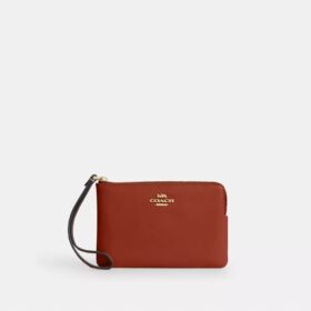 Handgelenktasche mit Reißverschluss an der Ecke