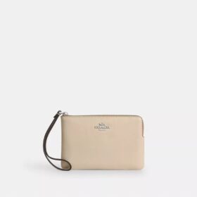 Handgelenktasche mit Reißverschluss an der Ecke