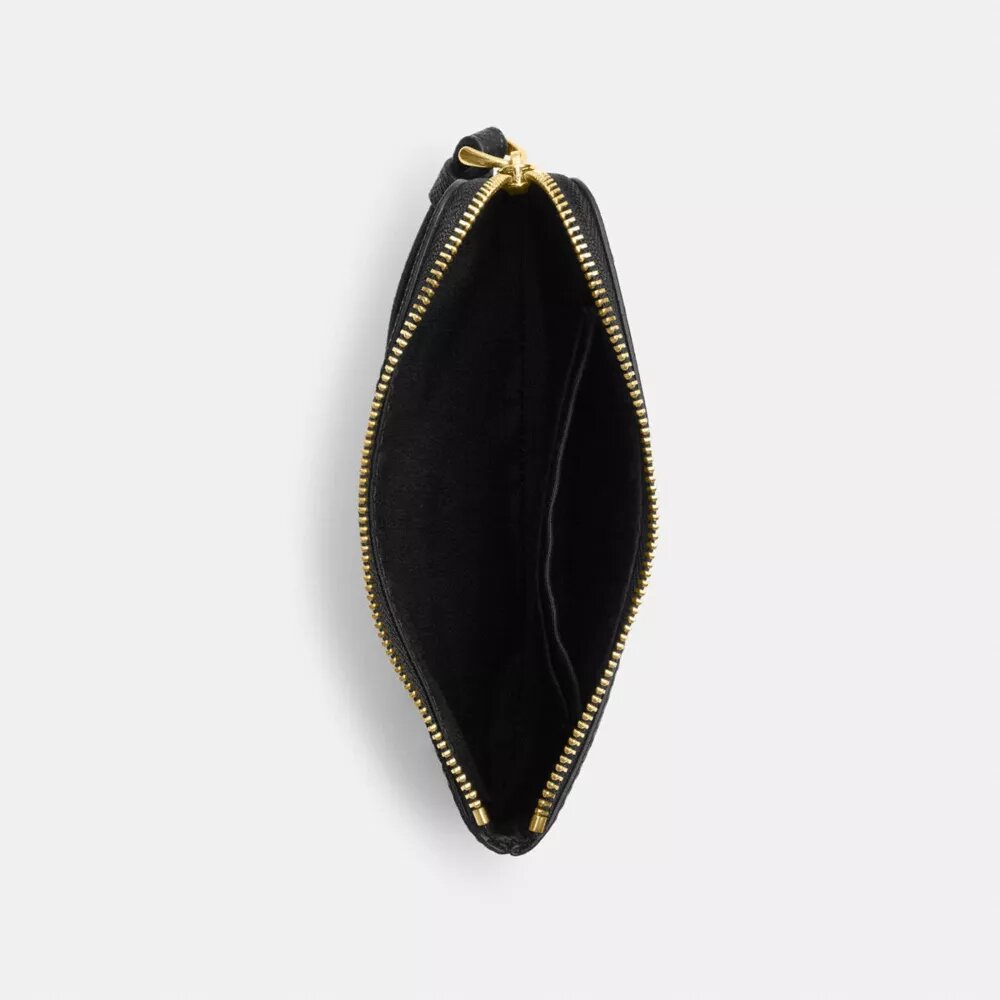 Handgelenktasche mit Reißverschluss an der Ecke