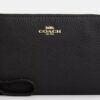 Handgelenktasche mit Reißverschluss an der Ecke