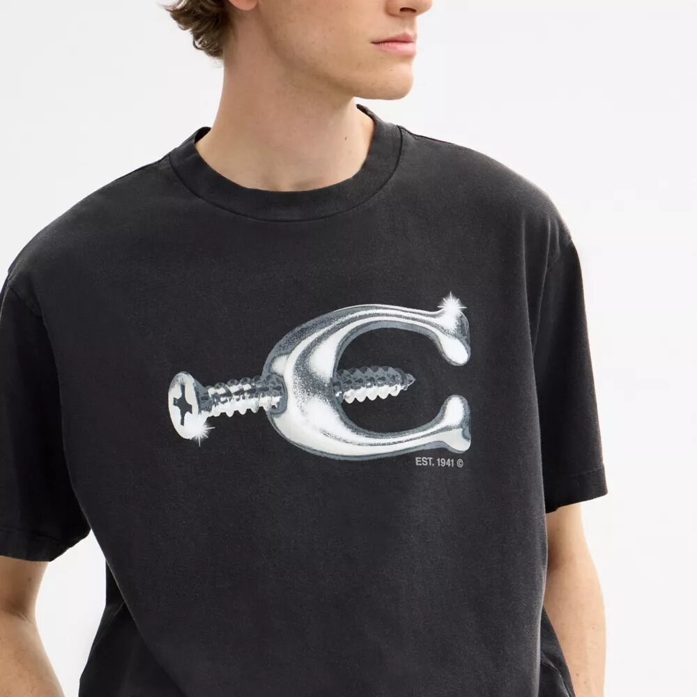 „Hardware Relaxed“-T-Shirt aus Bio-Baumwolle