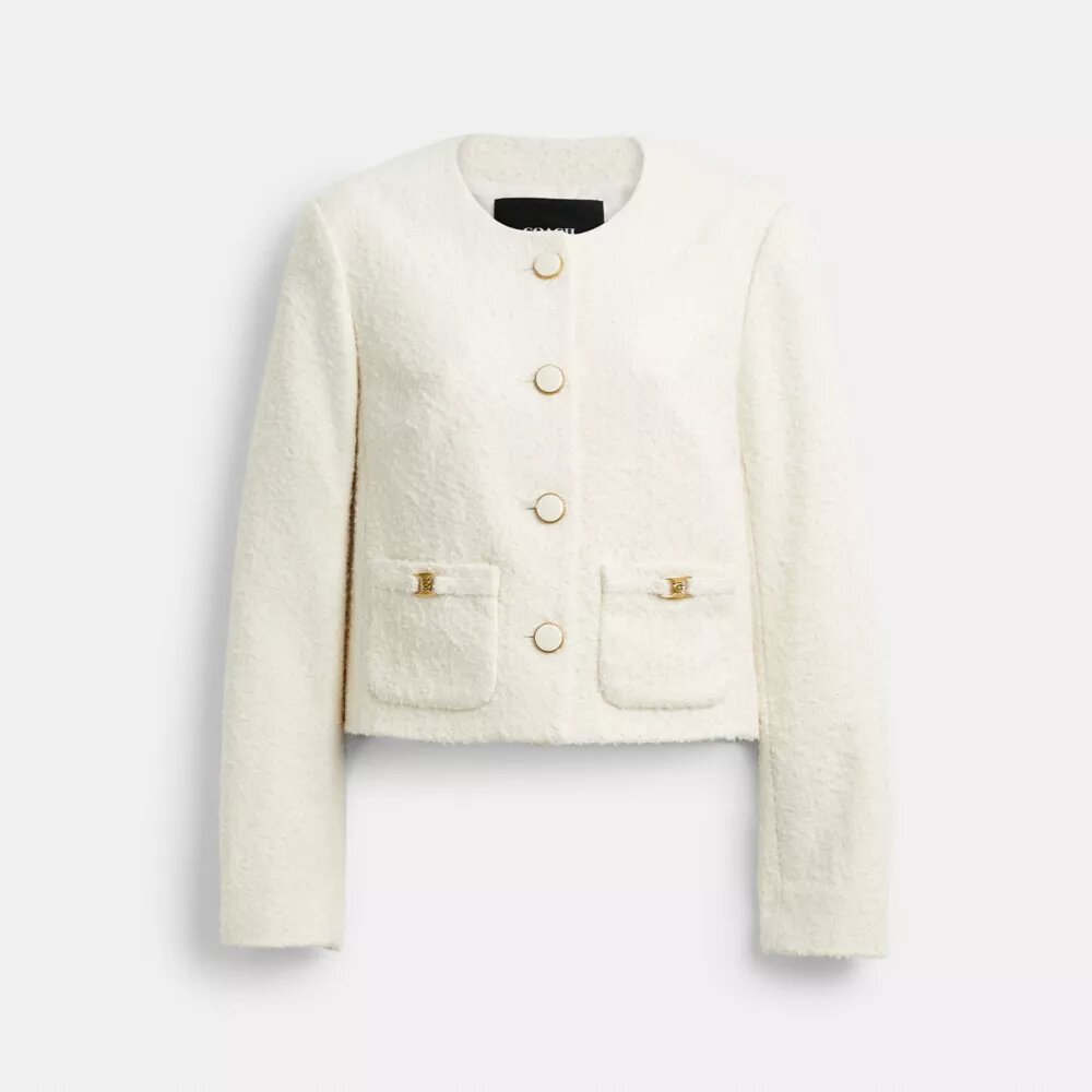Heritage C Bouclé-Jacke