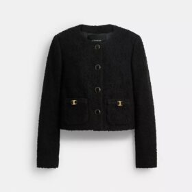 Heritage C Bouclé-Jacke