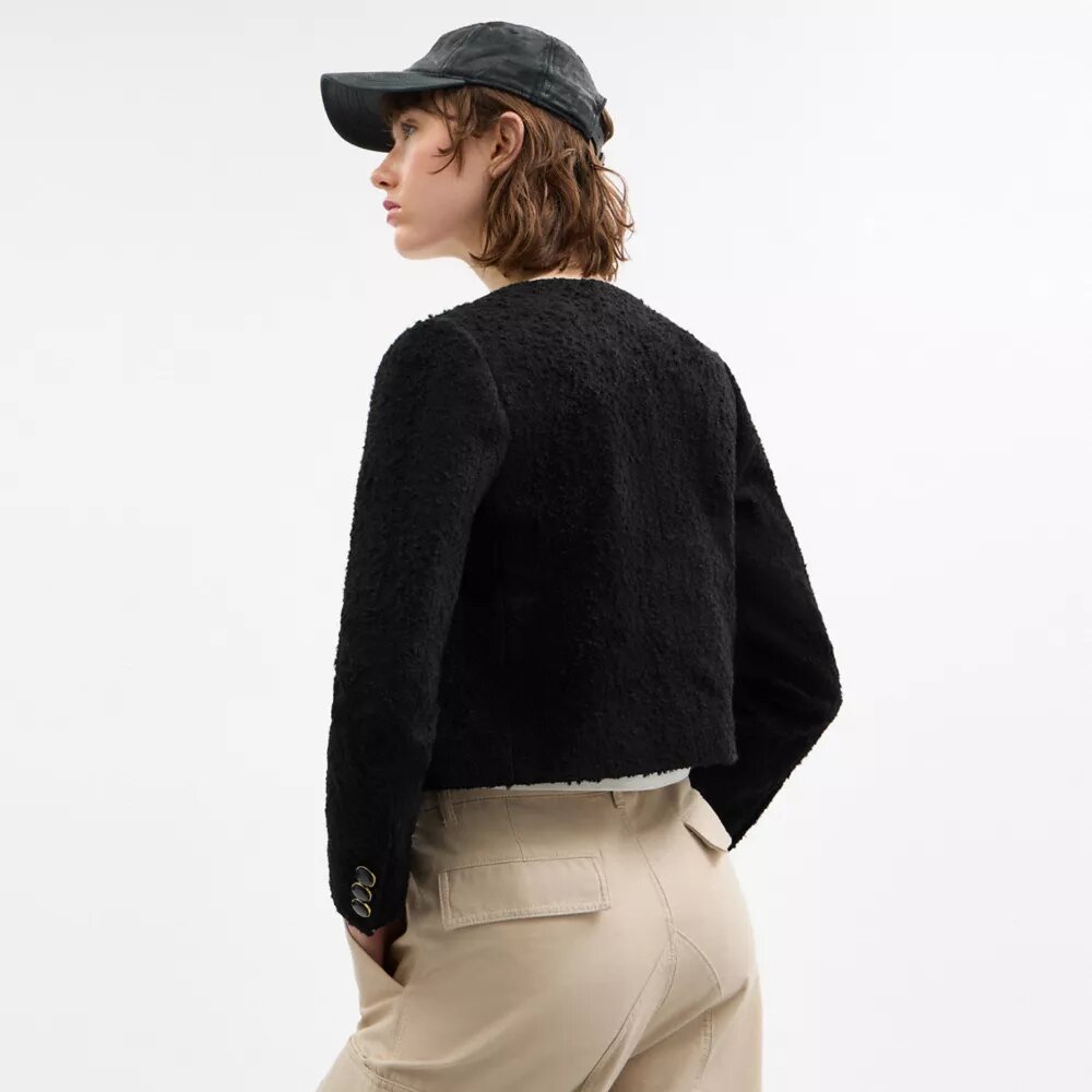Heritage C Bouclé-Jacke