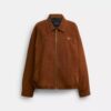 Heritage C Oversize-Bomberjacke aus Wildleder