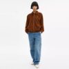 Heritage C Oversize-Bomberjacke aus Wildleder