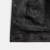 Heritage C Shrunken-Jacke mit Druckknopfleiste