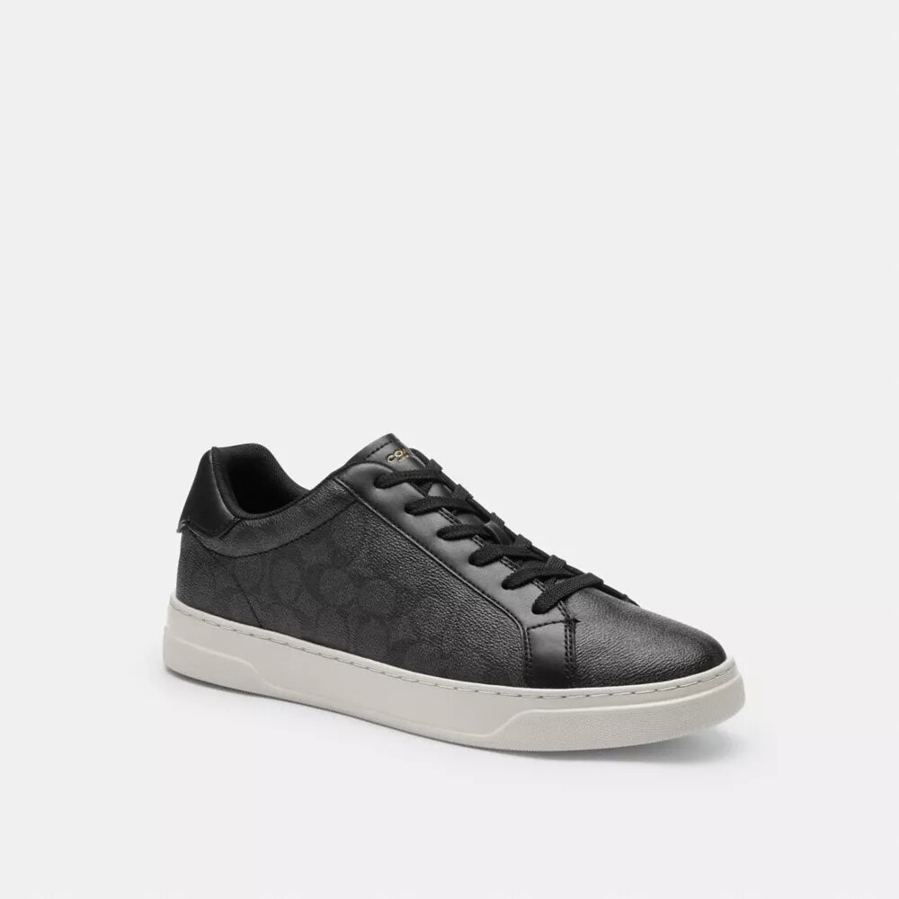 High-Top-Sneaker aus Signature Canvas