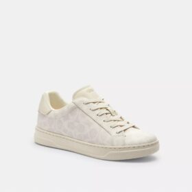 High-Top-Sneaker aus Signature Canvas