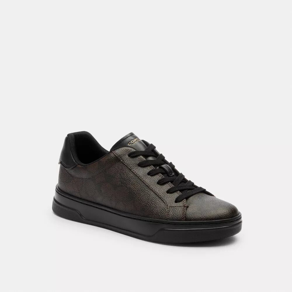 High-Top-Sneaker aus Signature Canvas
