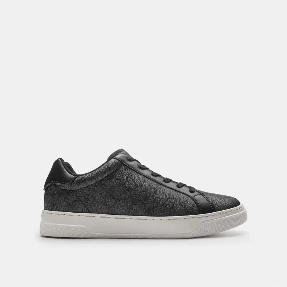 High-Top-Sneaker aus Signature Canvas