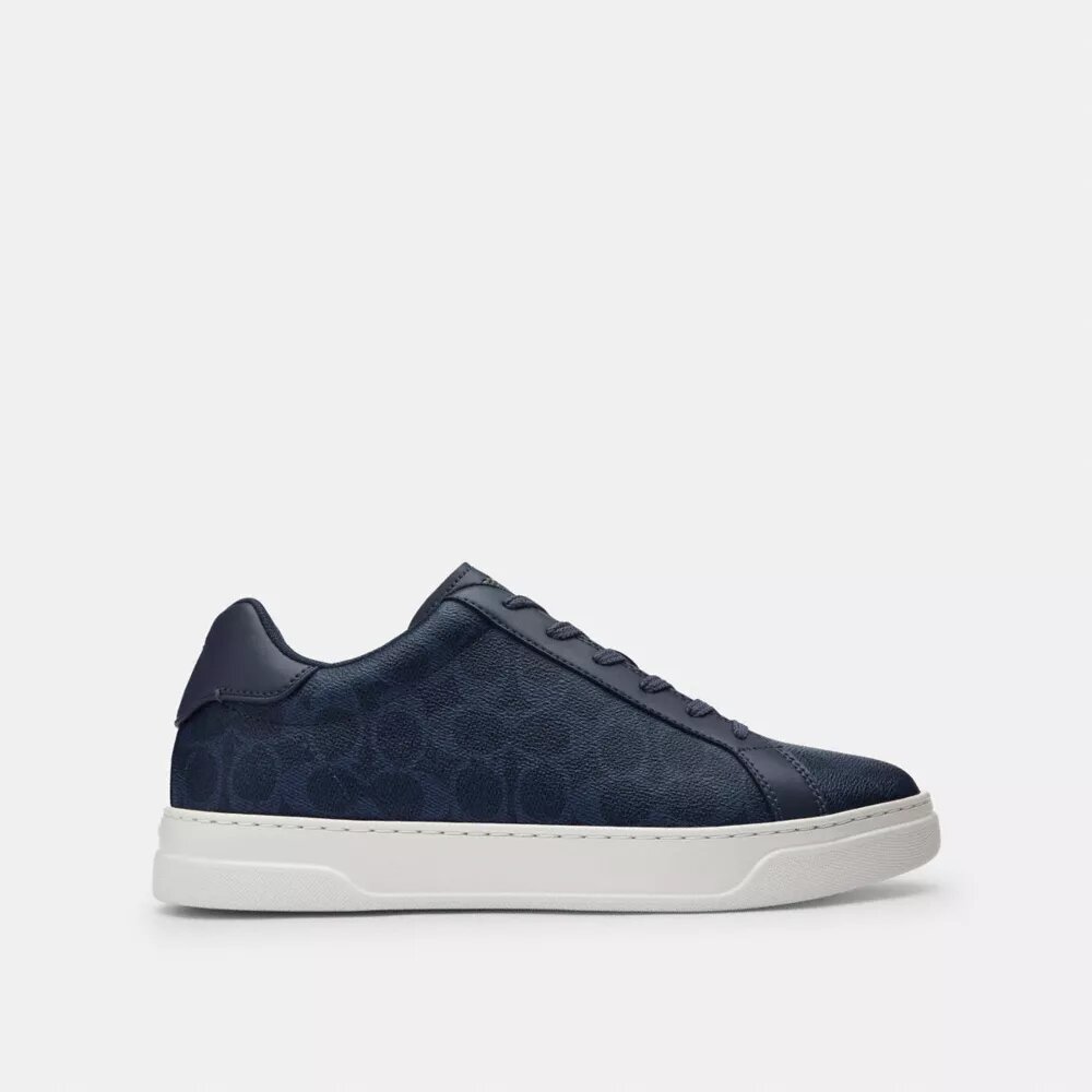 High-Top-Sneaker aus Signature Canvas