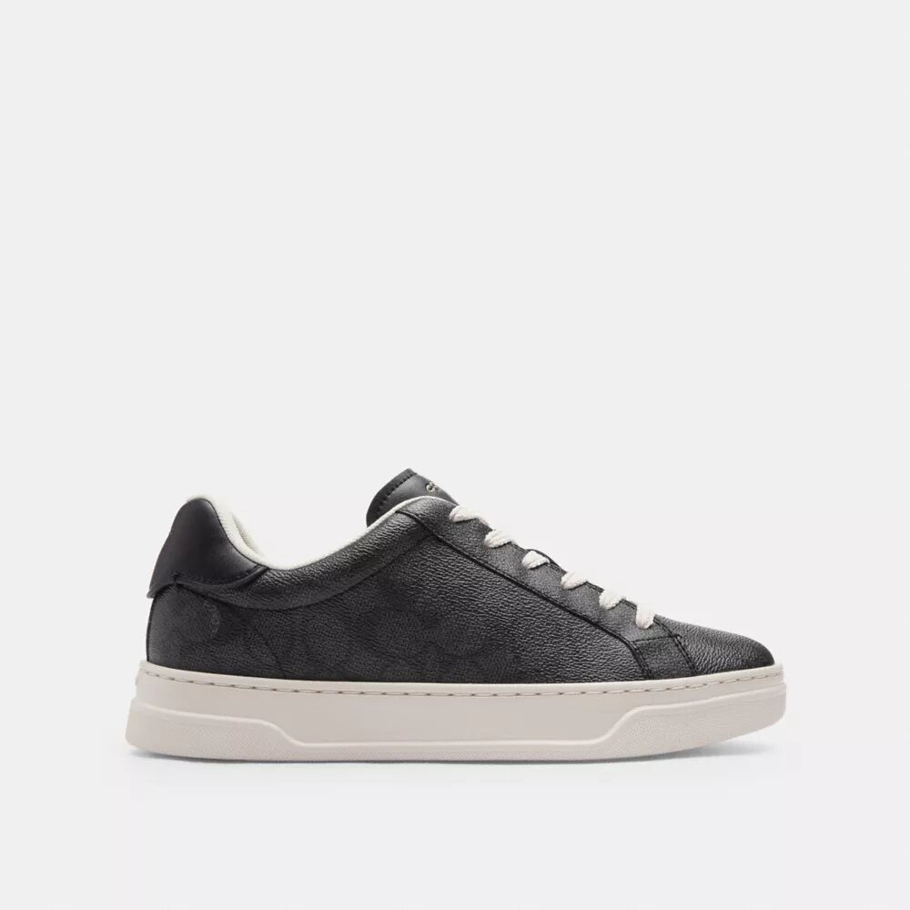 High-Top-Sneaker aus Signature Canvas