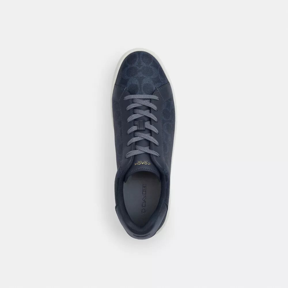 High-Top-Sneaker aus Signature Canvas