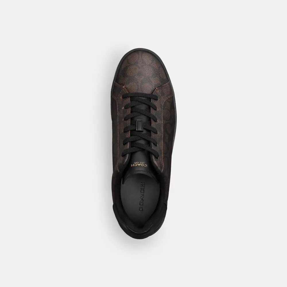 High-Top-Sneaker aus Signature Canvas