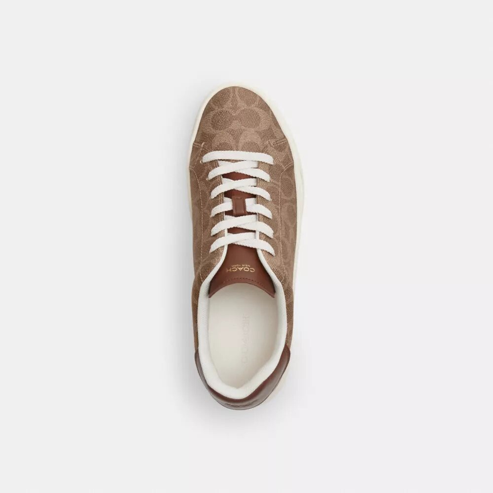 High-Top-Sneaker aus Signature Canvas