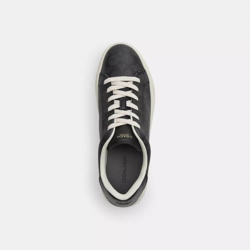 High-Top-Sneaker aus Signature Canvas