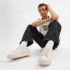 High-Top-Sneaker aus Signature Canvas