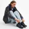 High-Top-Sneaker aus unserem Signature Canvas mit Camo-Print