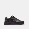 High-Top-Sneaker mit Sketch-Print