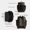 Hitch-Rucksack aus „Loved Leather“