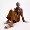 Holly-Sandalen aus Kristall-Signature-Jacquard