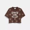 „Horse and Carriage Heart“ – kurzes T-Shirt aus Bio-Baumwolle