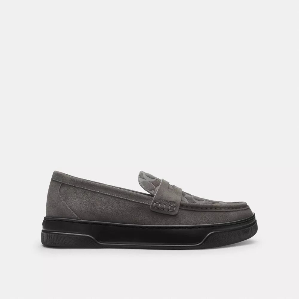 Hybrid-Loafer mit Signature-Muster