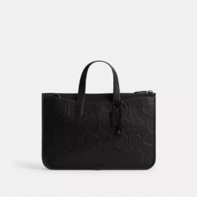 Isaac-Business-Tasche aus Maxi-Signature-Leder