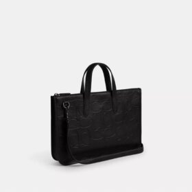 Isaac-Business-Tasche aus Maxi-Signature-Leder