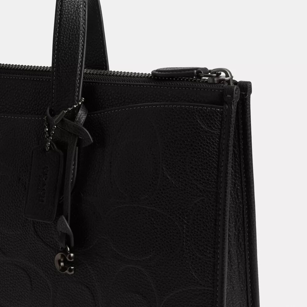 Isaac-Business-Tasche aus Maxi-Signature-Leder