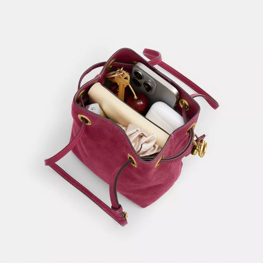 Jade-Kordelzug-Tasche