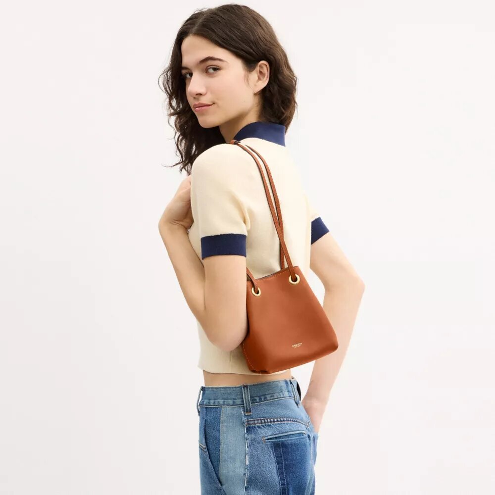 Jade-Kordelzug-Tasche
