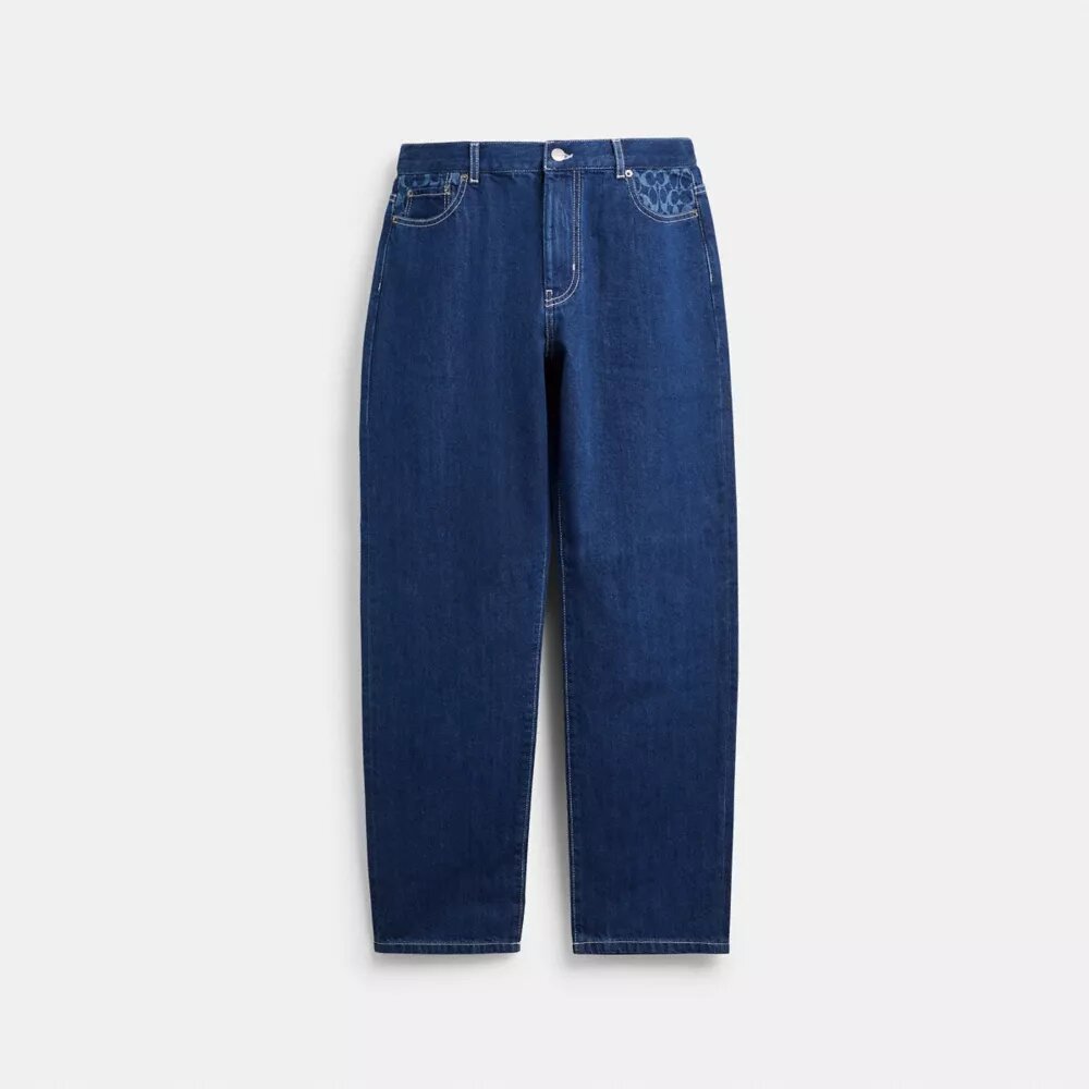 Jeans mit gerader Passform