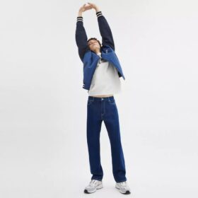 Jeans mit gerader Passform