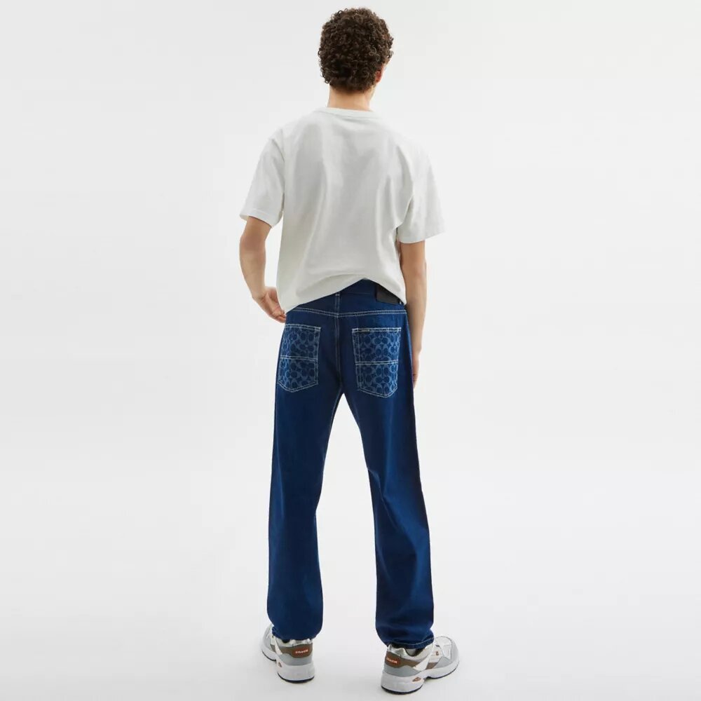 Jeans mit gerader Passform