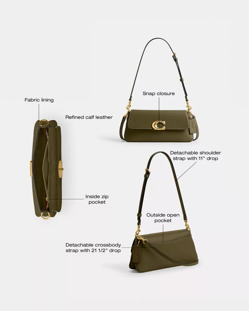 Jet-Schultertasche