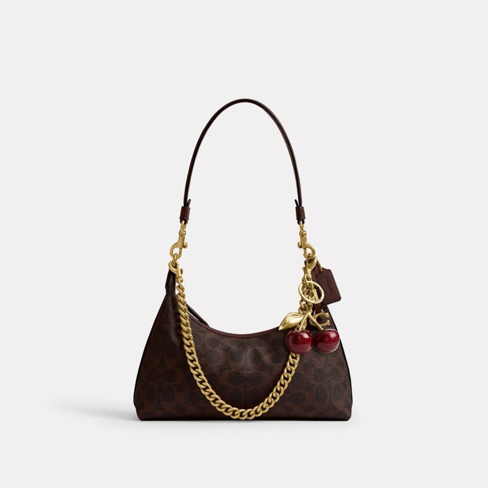 Juliet-Schultertasche 25 aus Signature Canvas