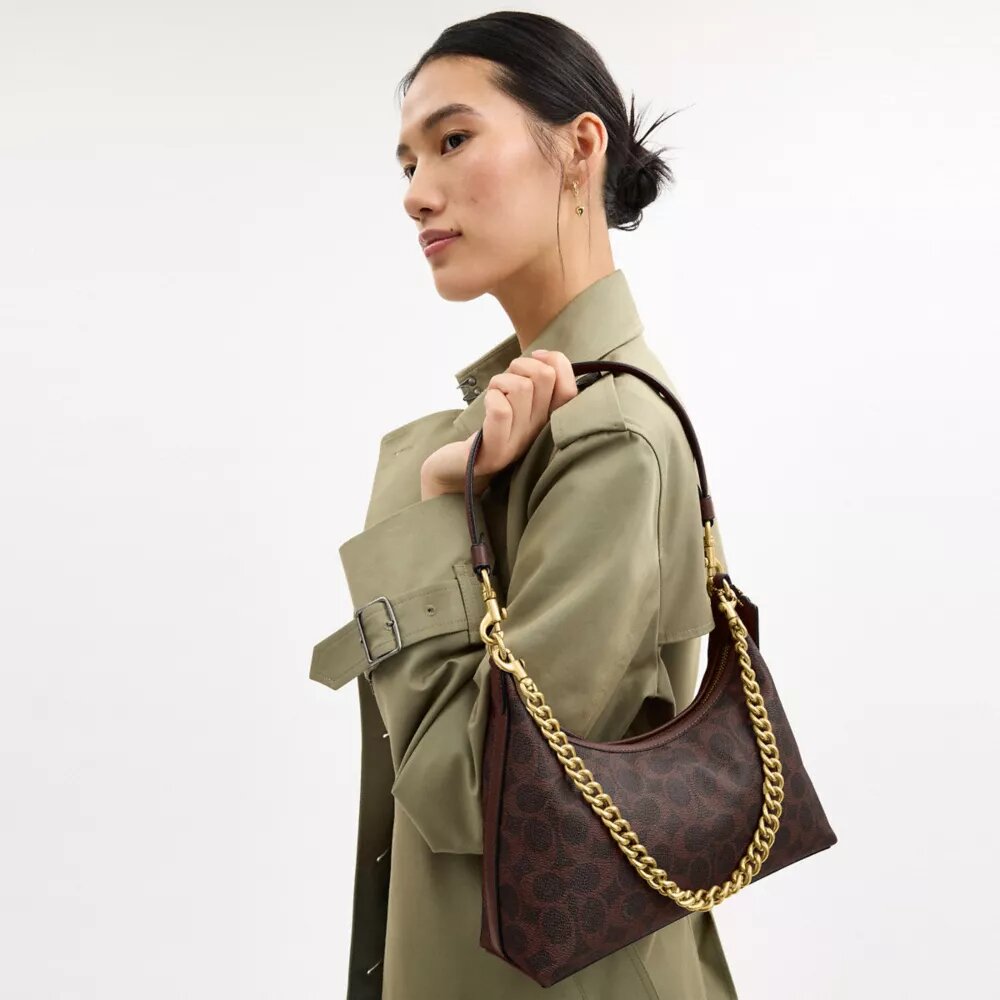 Juliet-Schultertasche 25 aus Signature Canvas