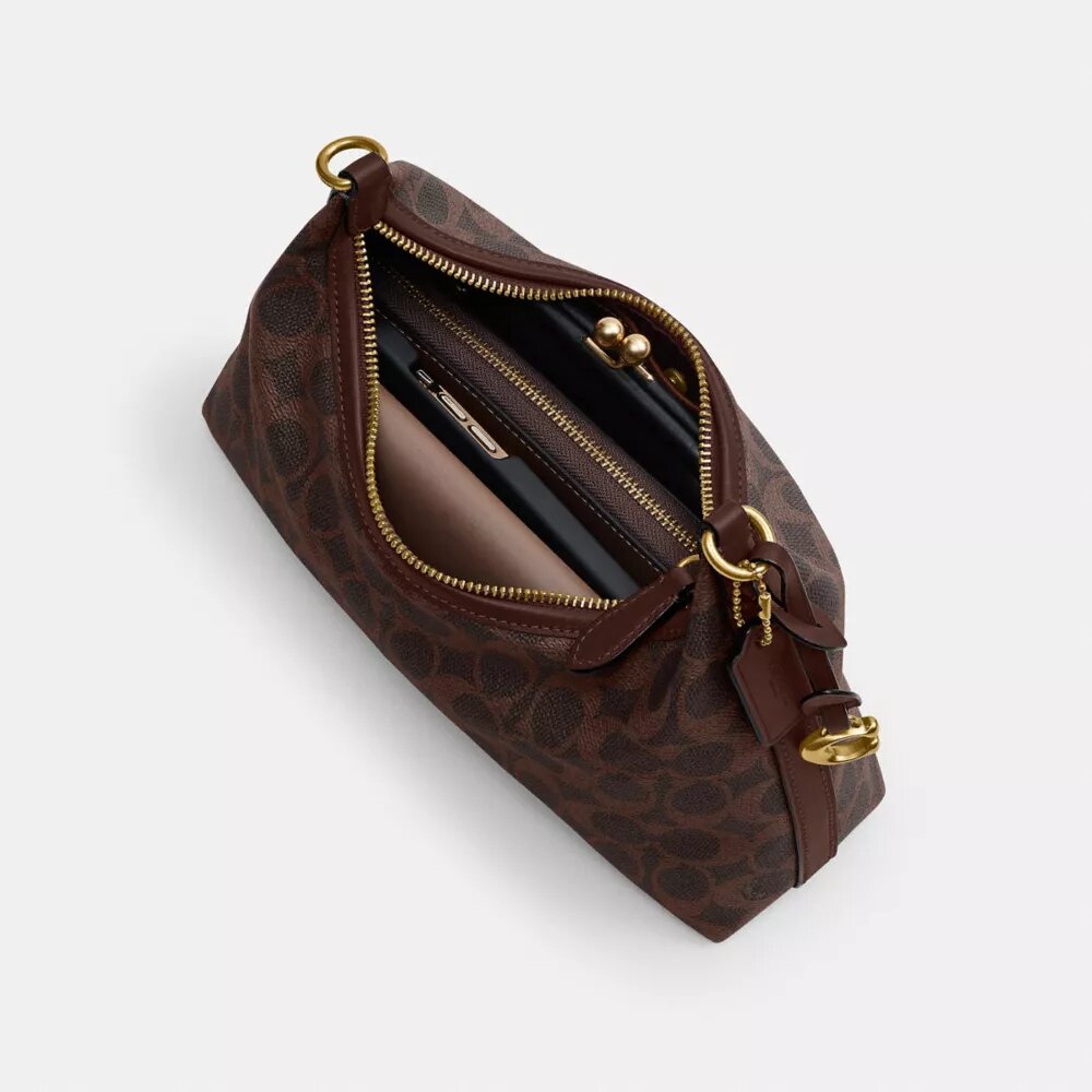 Juliet-Schultertasche 25 aus Signature Canvas
