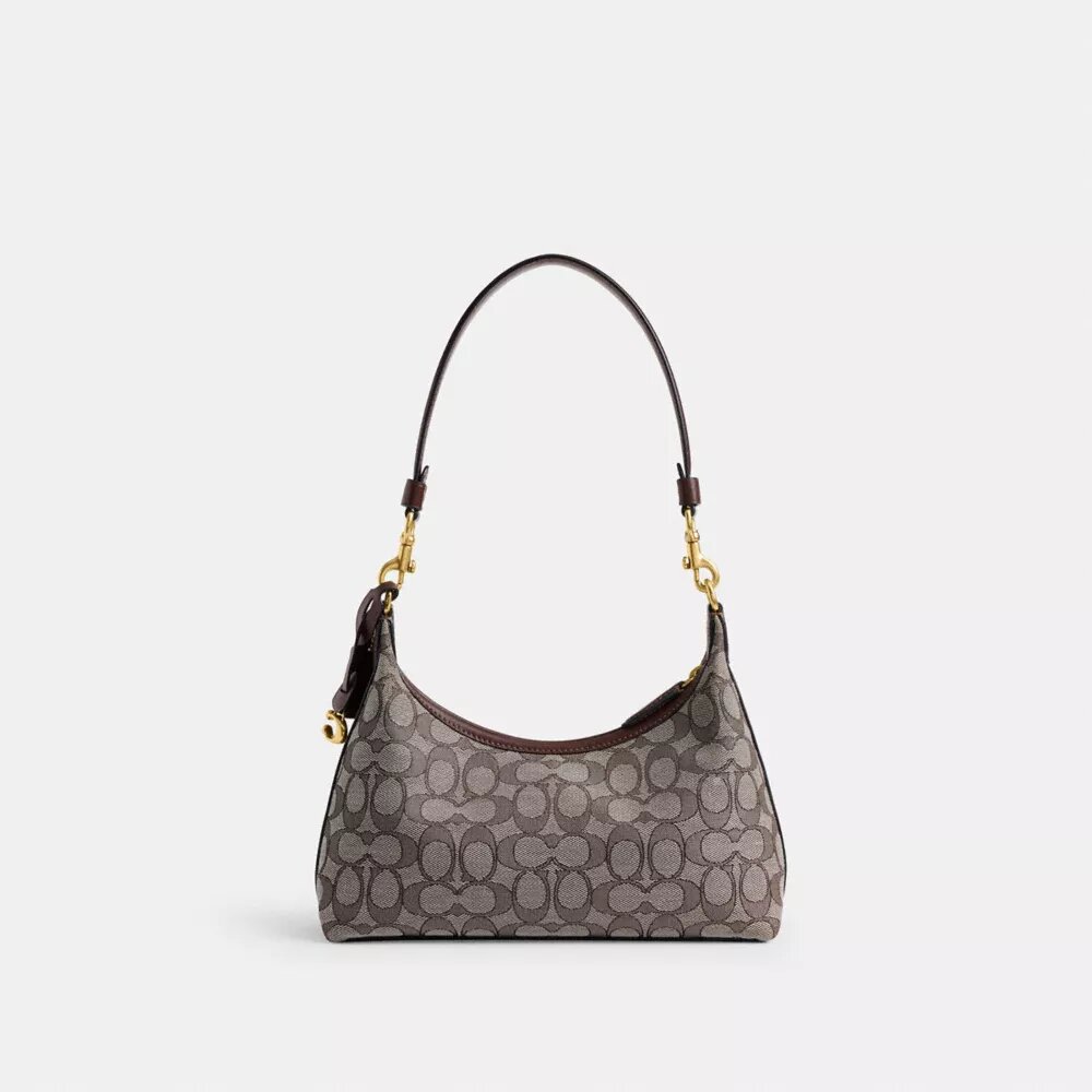 Juliet-Schultertasche 25 in Signature-Jacquard
