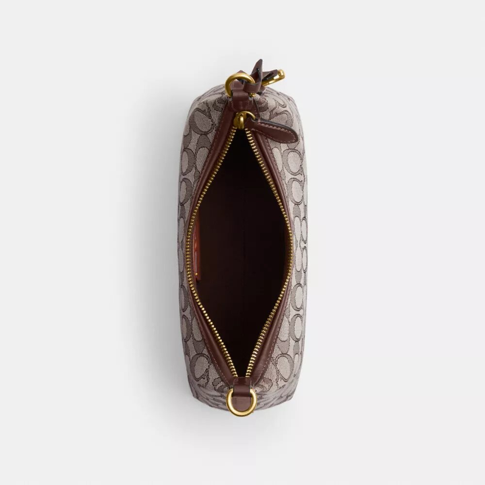 Juliet-Schultertasche 25 in Signature-Jacquard