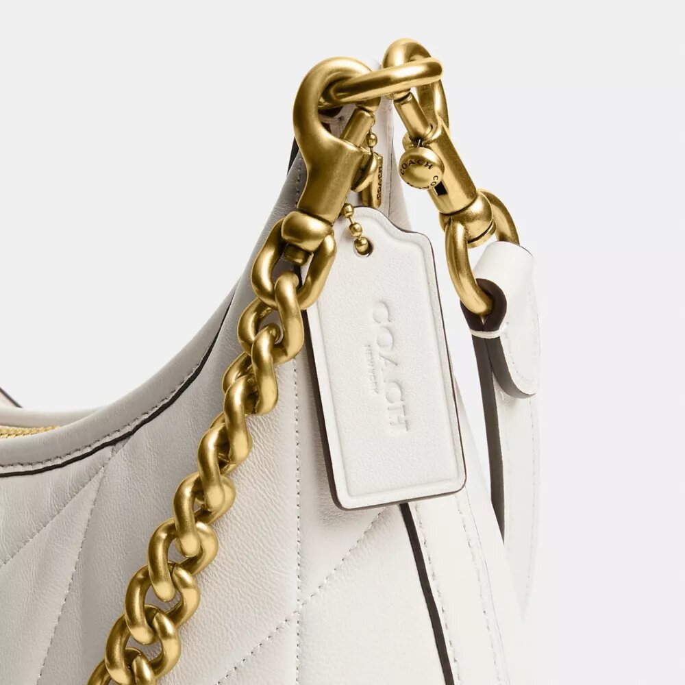 Juliet-Schultertasche 25 mit Steppung