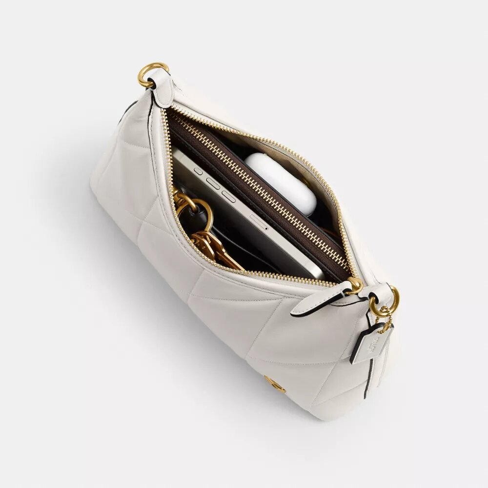 Juliet-Schultertasche 25 mit Steppung