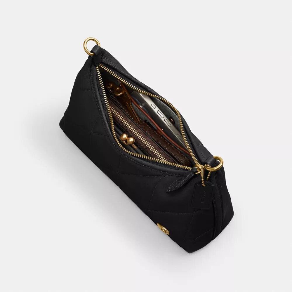 Juliet-Schultertasche 25 mit Steppung