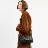 Juliet-Schultertasche 25 mit Steppung
